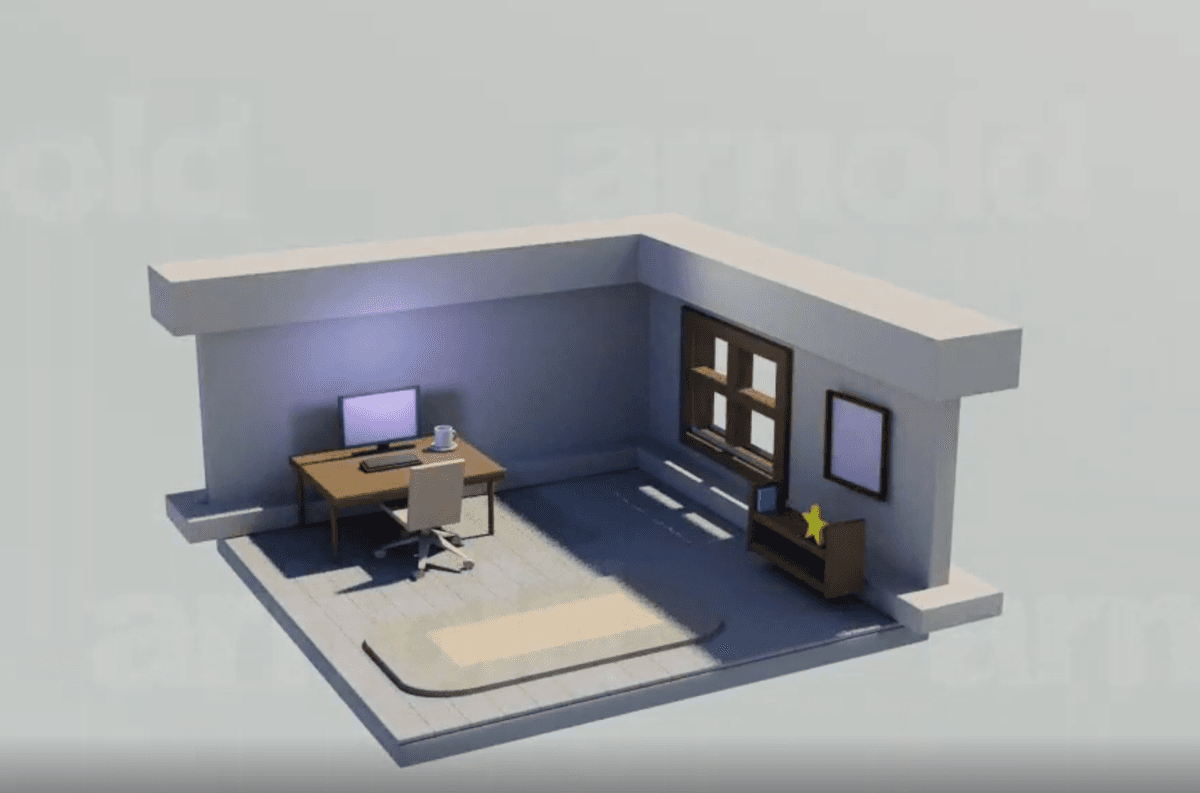 Day in my room project picture